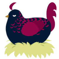 true blue, a tumblr and maroon chicken with a half-lace pattern