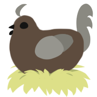bert, a bark and ash chicken