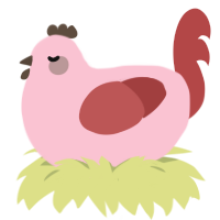 A rose and red chicken