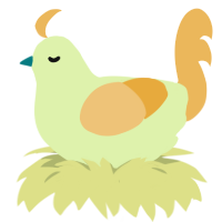 mint, a apple and honey chicken