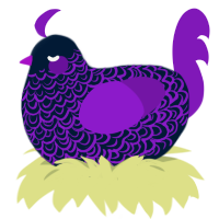 milky way, a tumblr and violet chicken with a double-lace pattern
