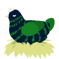 GetInto Hypnosis Mic, a tumblr and leaf chicken with a bar pattern