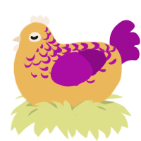Passionfruit Blast, a honey and plum chicken with a half-lace pattern