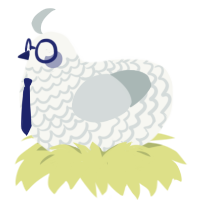 A white and silver chicken with a lace pattern