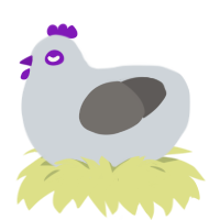 (unnamed), a mist and grey chicken