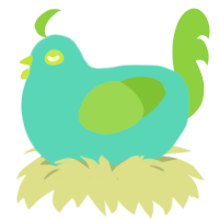 baja blast, a aqua and grass chicken