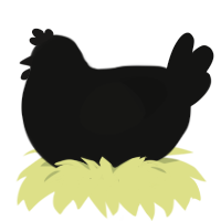 not unlocked yet, a black chicken