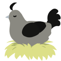 GetInto Hypnosis Mic, a ash and black chicken