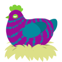 (unnamed), a plum and sea chicken with a bar pattern