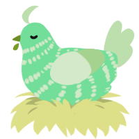 (unnamed), a spring and gluppy chicken with a bar pattern