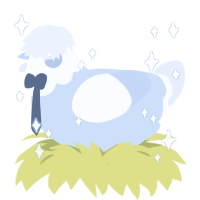 Rei, a silver and mist chicken with a head pattern