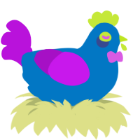 ギター, a sapphire and amethyst chicken