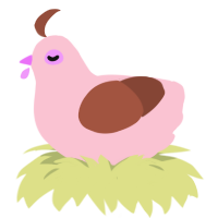 (unnamed), a rose and russet chicken