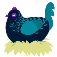 Warden, a tumblr and sea chicken with a half-lace pattern