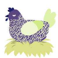 (unnamed), a overcast and apple chicken with a double-lace pattern