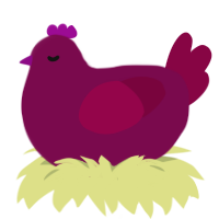 Cranberry, a wine and maroon chicken