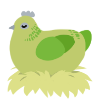 Laulima, a lemon and grass chicken with a neck-band pattern