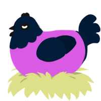 (unnamed), a orchid and tumblr chicken with a head pattern