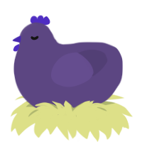 booberry, a overcast chicken