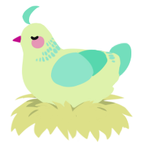 (unnamed), a apple and mint chicken with a neck-band pattern