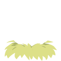 Flashbang, a white chicken with a bar pattern