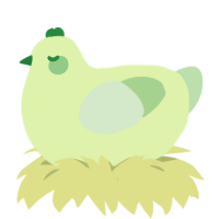 A apple and gluppy chicken
