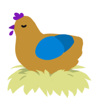 mashed, a gold and sapphire chicken