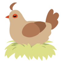 brown sugar, a beige and brown chicken