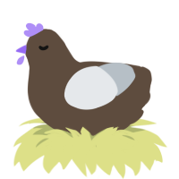 A bark and mist chicken