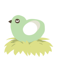 mint chocolate chip, a gluppy and white chicken