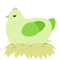 Key Lime Pie, a apple and grass chicken