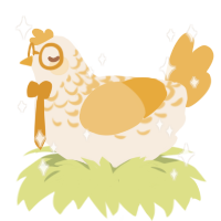 Maple Walnut, a cream and honey chicken with a half-lace pattern
