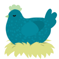 A sea chicken with a speckle pattern
