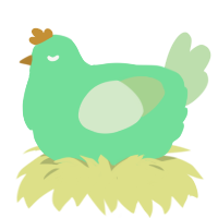 Lightning Reed, a spring and gluppy chicken
