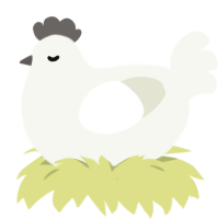 West End Girls, a white chicken