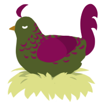 aceituna, a olive and wine chicken with a half-lace pattern