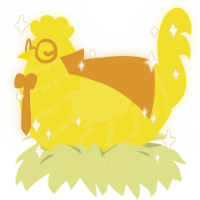 marshmallow peep, a yellow chicken with a bar pattern