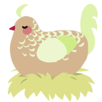 Lemon Drizzle Cake, a beige and apple chicken with a half-lace pattern