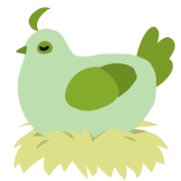 (unnamed), a gluppy and chartreuse chicken