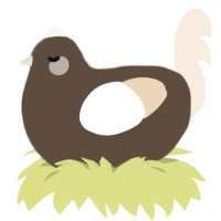 Joopy Joobert, a bark and cream chicken