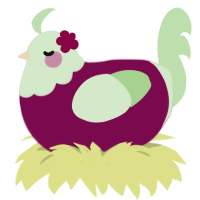 (unnamed), a wine and gluppy chicken with a head pattern