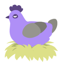 (unnamed), a lilac and ash chicken