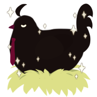 Universe, a black chicken