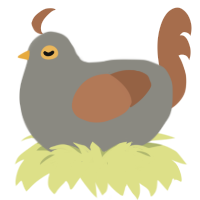 (unnamed), a ash and brown chicken