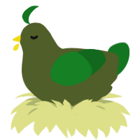 A olive and leaf chicken