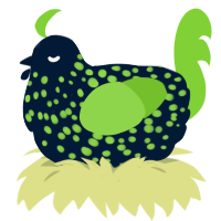 (unnamed), a tumblr and grass chicken with a speckle pattern