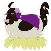 valerian, a mist and sable chicken with a head pattern
