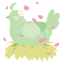 Gulpin Salad, a gluppy chicken with a half-bar pattern