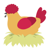 A honey and crimson chicken