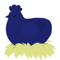 A navy chicken